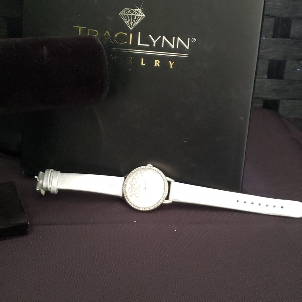 Silver watch